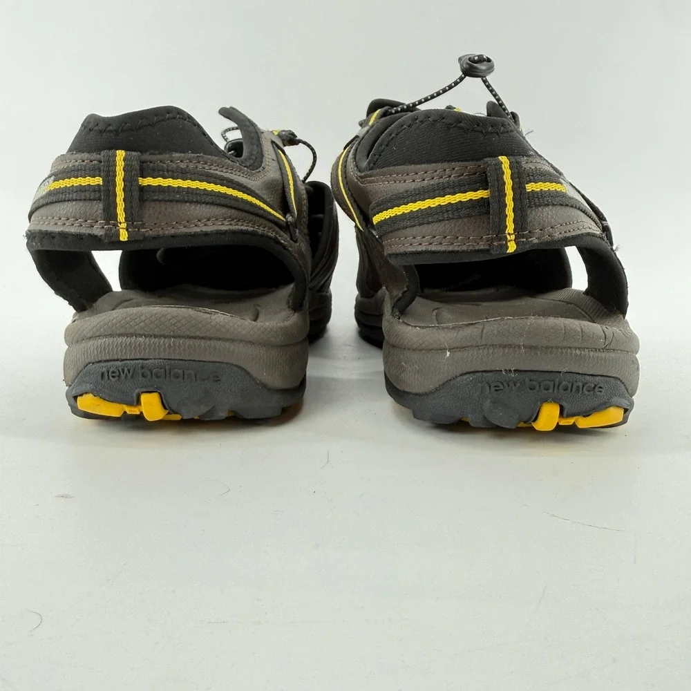 New Balance M2040BR Sandals Mens 15W Brown Closed Toe Hiking Trail Bungee